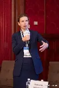 Анастасия Марченко, начальник казначейства, «Русская Рыбная Компания», модерировала круглый стол «Адаптация без потери темпа: как удерживать ликвидность и оборотный капитал в балансе при постоянных внешних шоках»