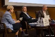 В дискуссии в формате КРУГЛОГО СТОЛА приняли участие Евгений Темяков, финансовый директор, Inventive Retail Group; Илья Бердников, руководитель направления развития бизнеса департамента внедрения ПО, «Инфосистемы Джет»; Андрей Молоков, финансовый директор, «Опелла Хелскеа» («Санофи»); Татьяна Чумак, заместитель директора по экономике и финансам по прочим активам, «Промомед»