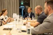Евгений Головенкин, руководитель Департамента планирования, цифровизации и управления запасами, «Т Плюс», модерировал дискуссию «Искусственный интеллект в закупках»
