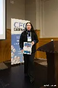 Виктория Замятина, ответственный секретарь, Союз «Деловой Совет по инвестиционному, торгово-экономическому и научно-техническому сотрудничеству “Центральная Азия+”», выступила с докладом о цифровой валюте для расчетов по ВЭД