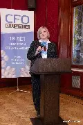 Евгения Губарева, финансовый директор, «Наука-Связь», выступила с докладом «Стресс-тесты ликвидности для 2026-2027: как моделировать “чёрных лебедей” и проверять устойчивость бизнес модели»