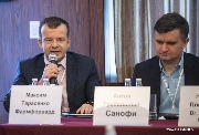 Максим Тарасенко, финансовый директор, Фармфорвард, и Антон Гребельный, ИТ-директор, Санофи