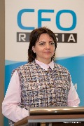 Майя Евдокимова, генеральный директор, Интер РАО – Управление 
сервисами, поделилась, как выстроить систему материальной и нематериальной мотивации персонала в период нестабильности