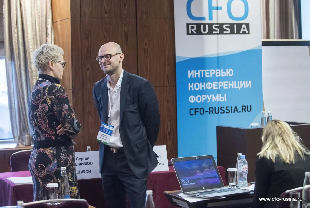 Юлия Белякова, независимый эксперт, и Василий Ряховский, руководитель отдела внутреннего аудита, Монэкс Трейдинг ART_9655.JPG